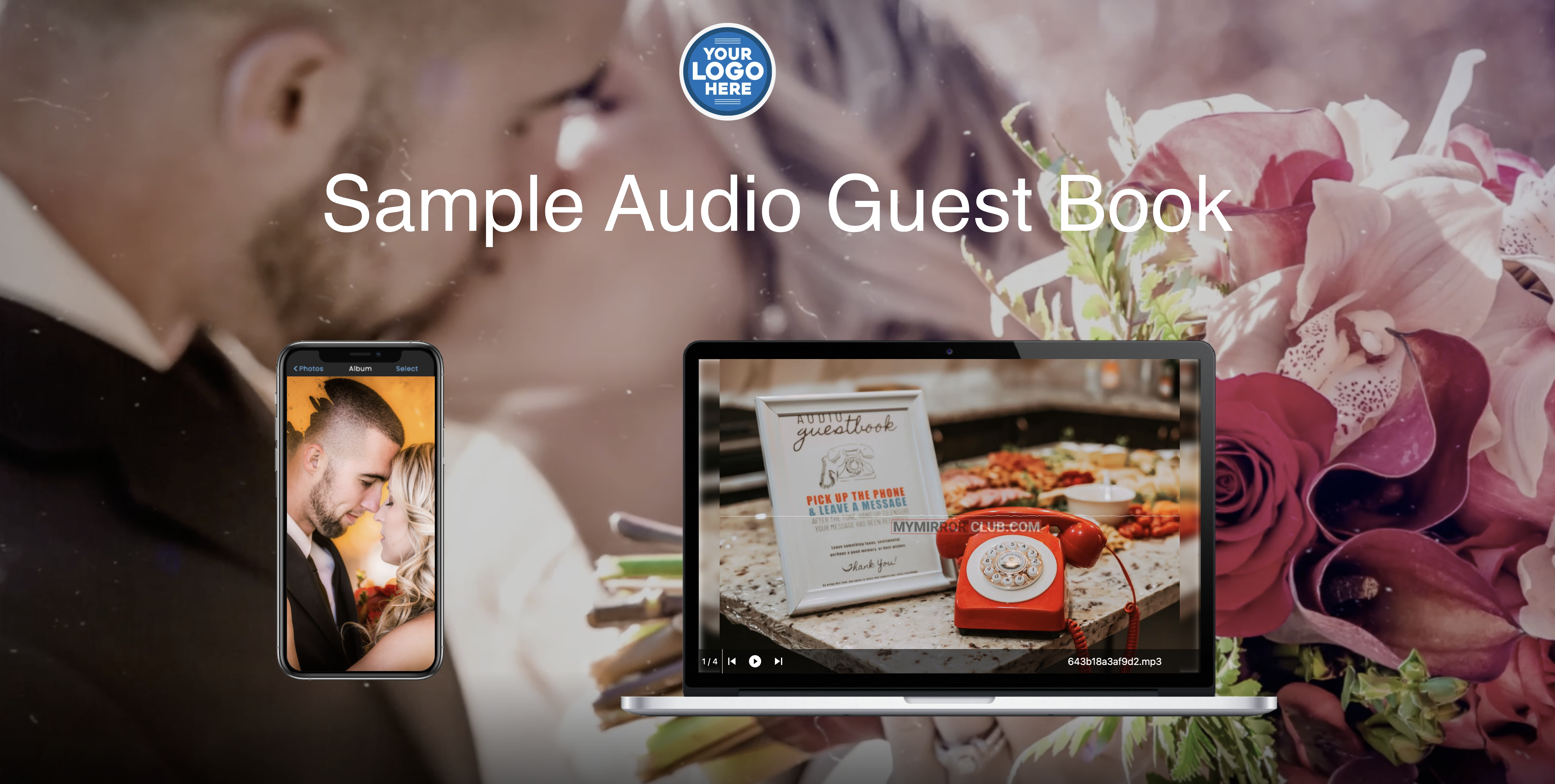 Capture Memories with Our Audio Guest Book System