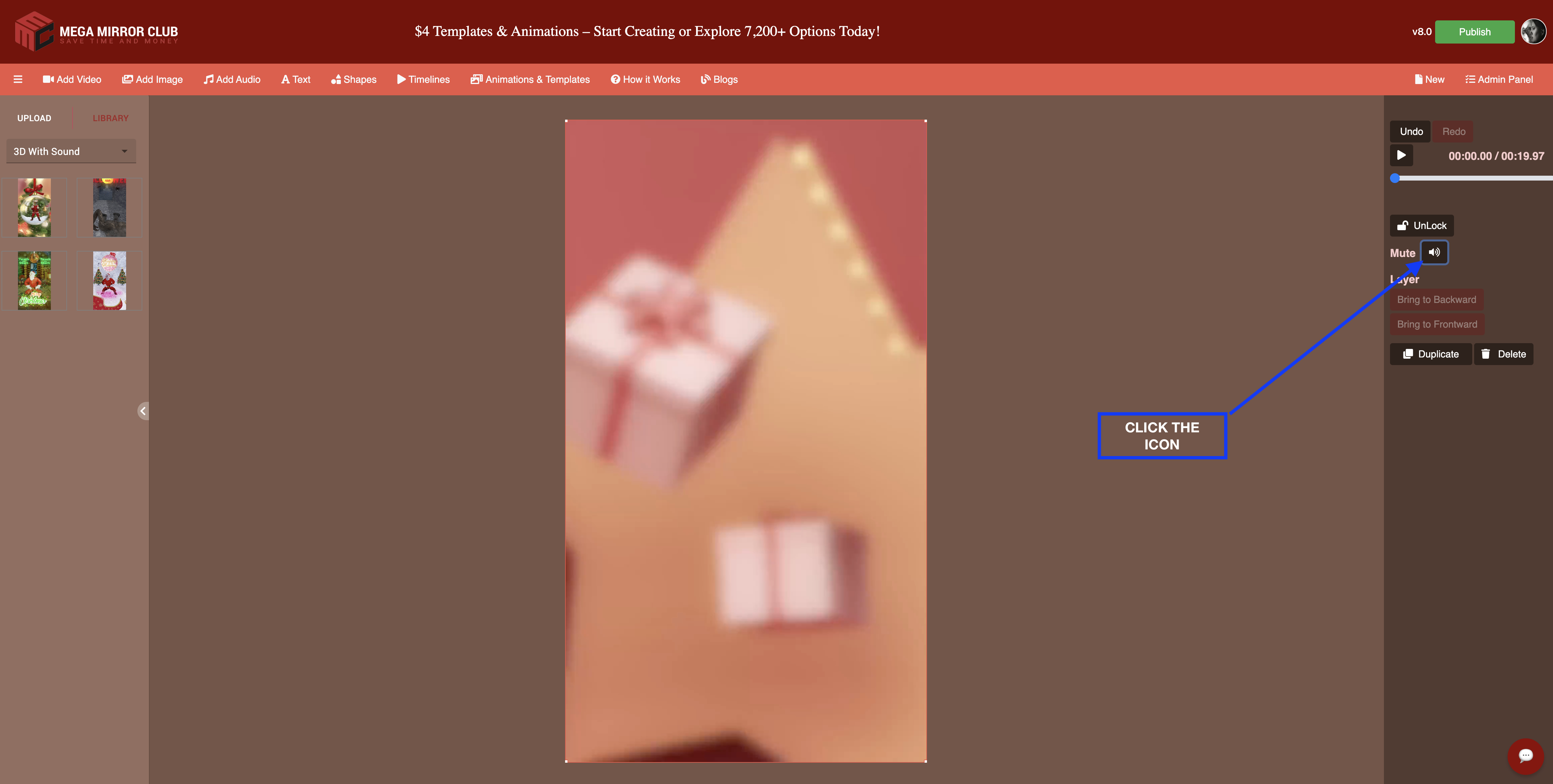 🔇 New Feature Alert: Mute Button for Videos Now Available on MyMirrorClub.com!